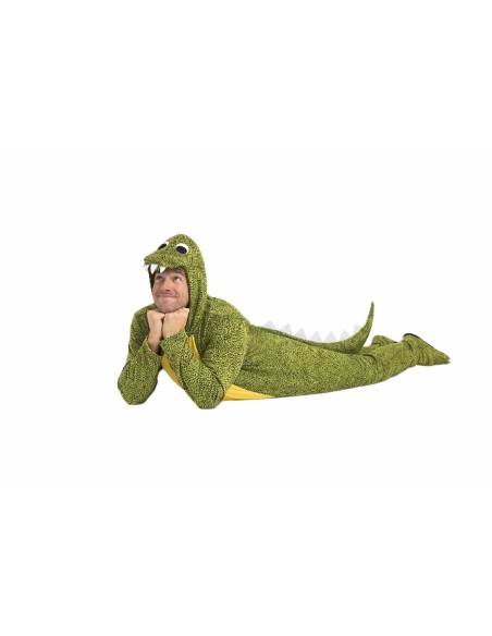 Fantasia Crocodilo & Dinossauro Tamanho L | Fantasias para Adultos O Rei do Carnaval